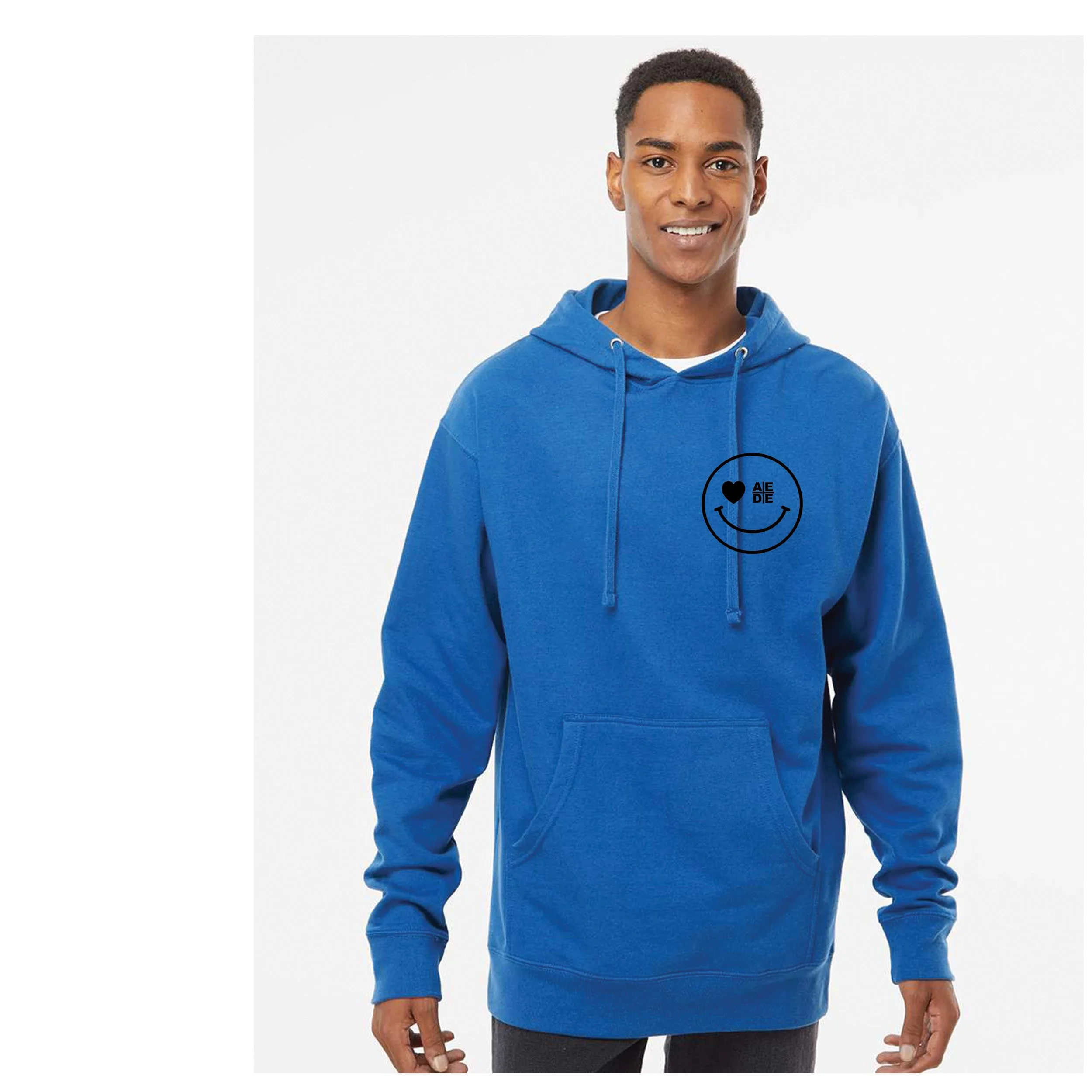 ADULT PULL OVER HOODIE with Smiley Face logo — The Dance Bag